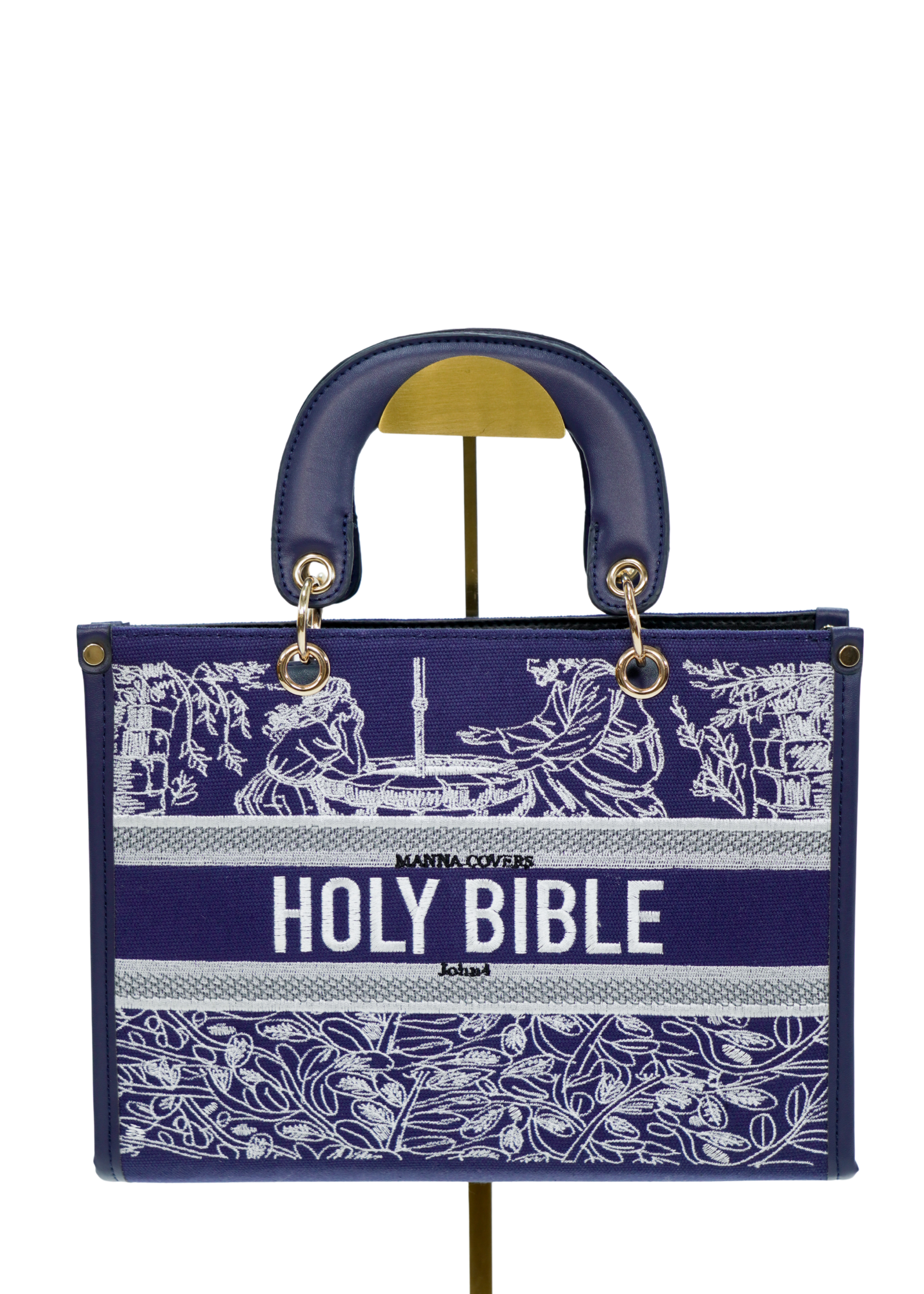 Living Water Bible cover (Small/Large)